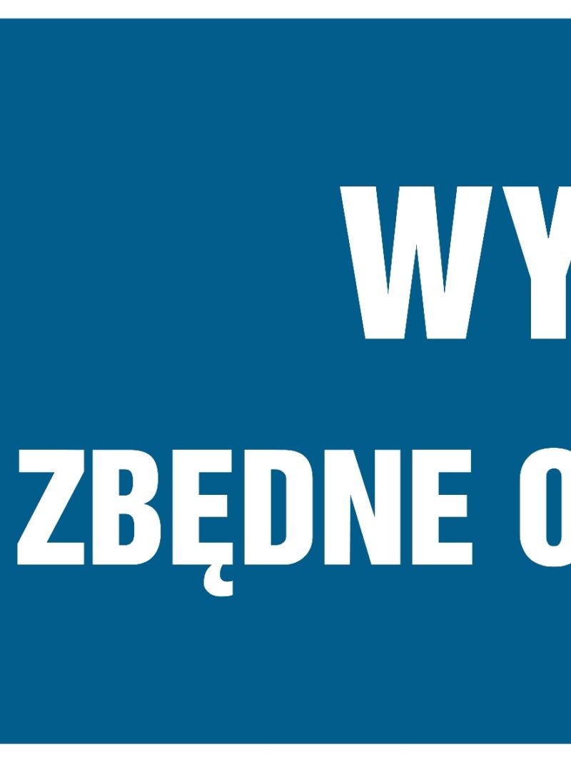 HF022 Wyłącz zbędne oświetlenie - arkusz 8 naklejek - arkusz 8 naklejek