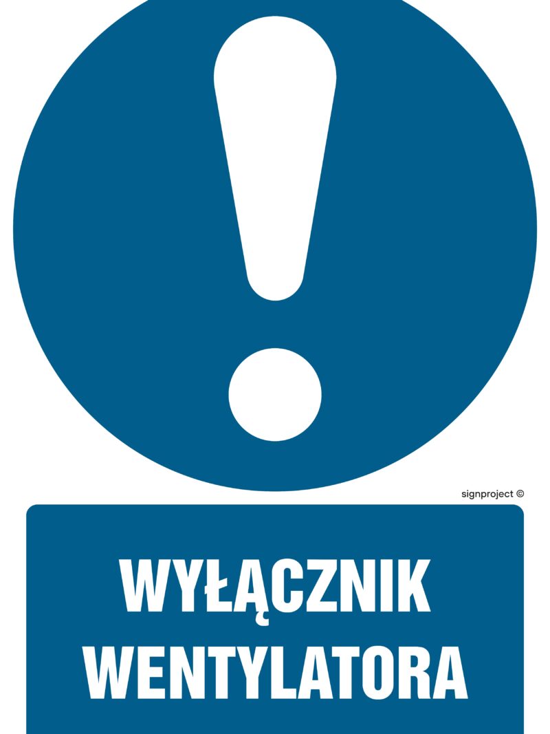 GL029 Wyłącznik wentylatora - arkusz 9 naklejek