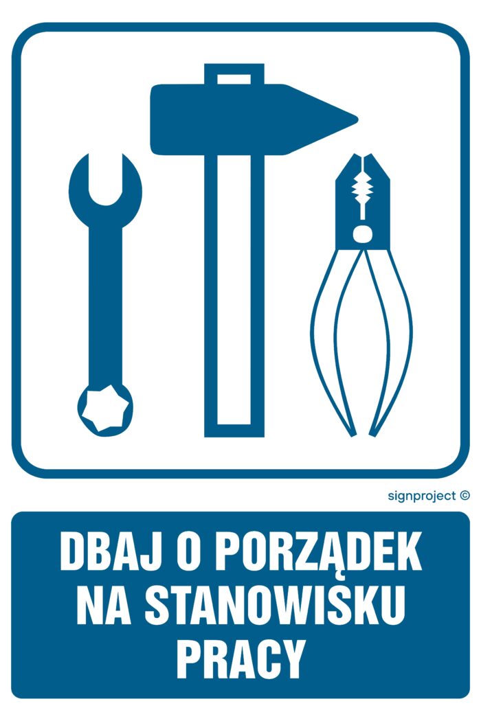 RB017 Dbaj o porządek na stanowisku pracy