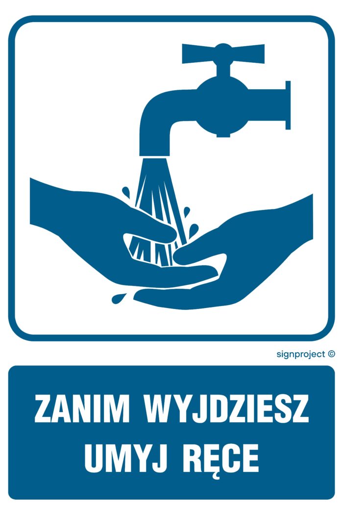 RB018 Zanim wyjdziesz umyj ręce