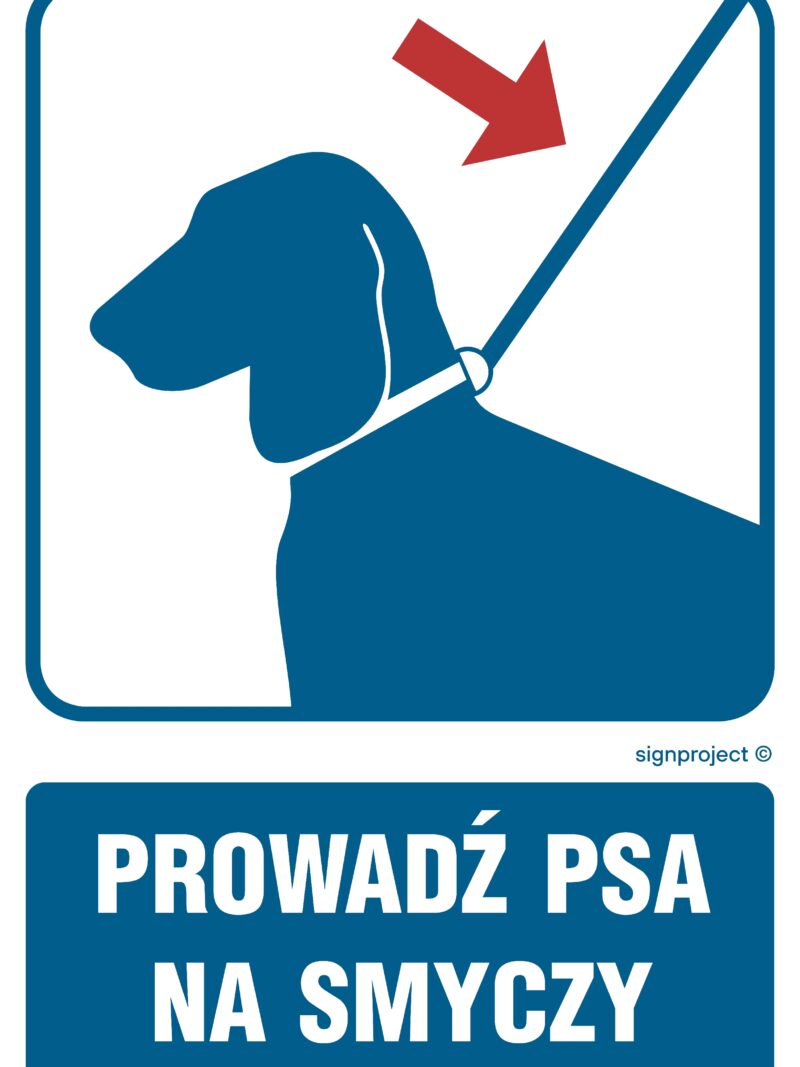 RB035 Prowadź psa na smyczy