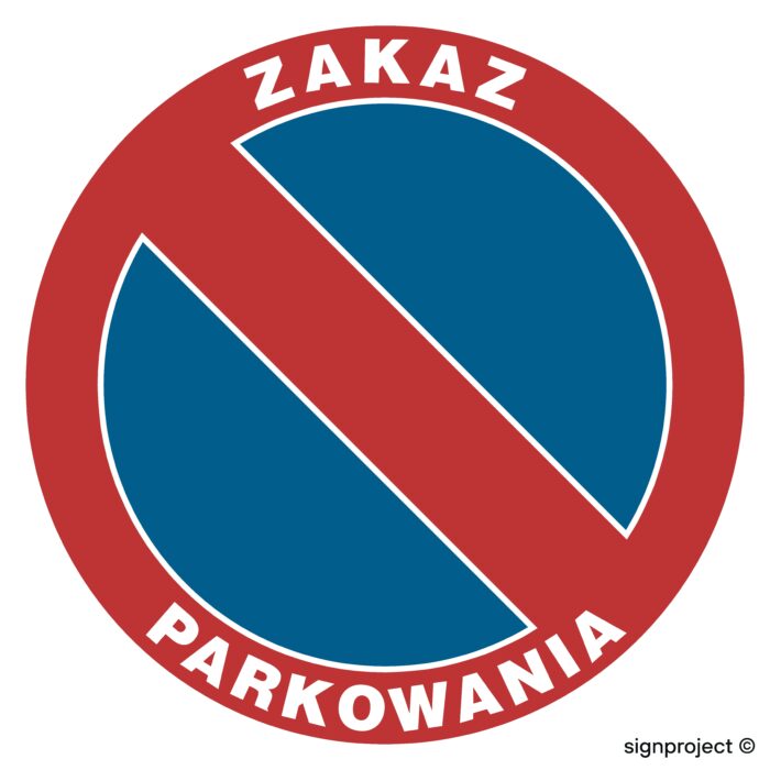 SA009 Zakaz parkowania