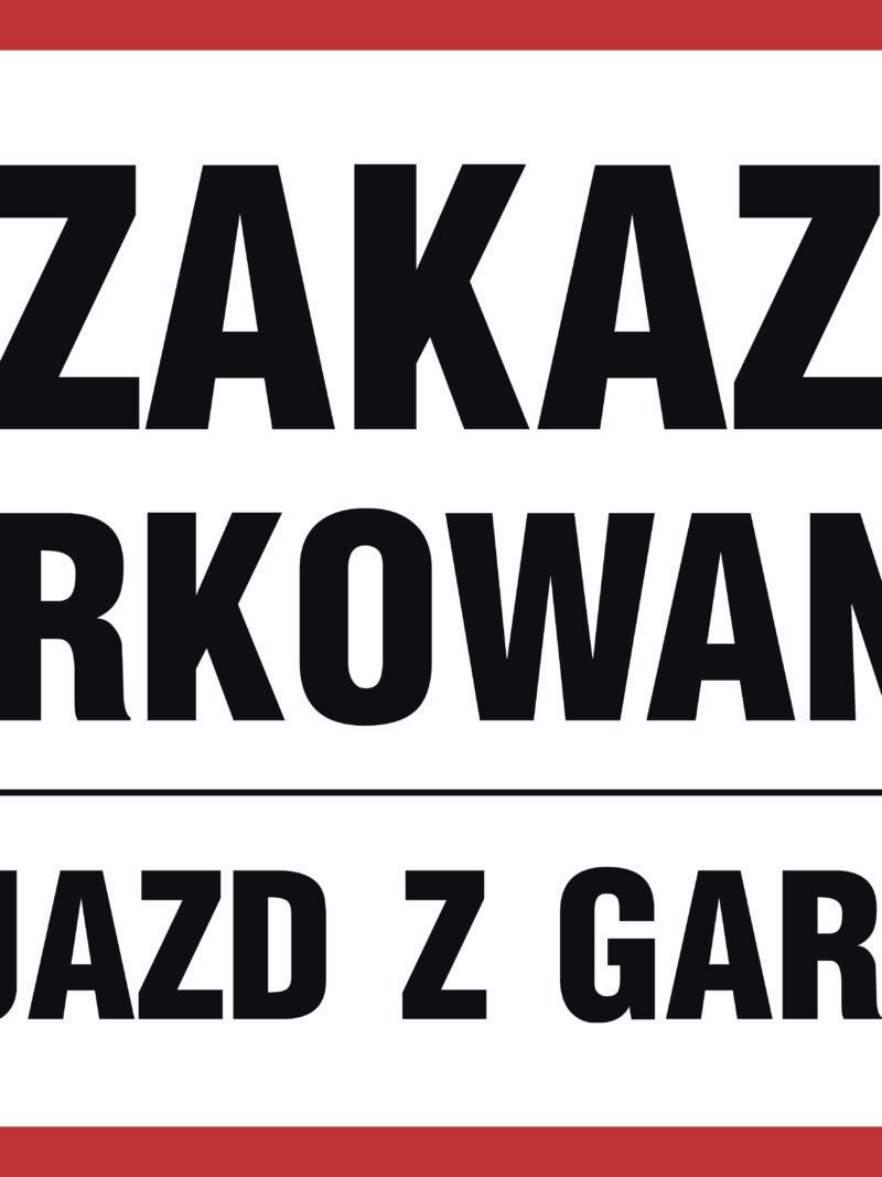 SA022 Zakaz parkowania