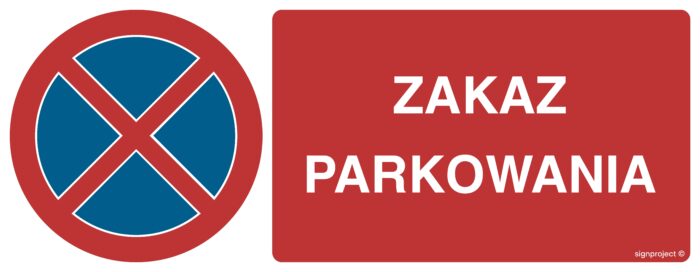 SA057 Zakaz parkowania