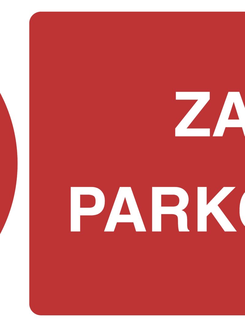 SA057 Zakaz parkowania