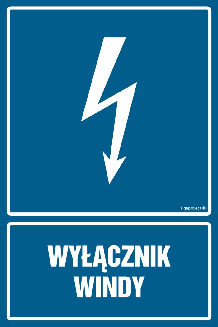 HG037 Wyłącznik windy - opakowanie 10 sztuk