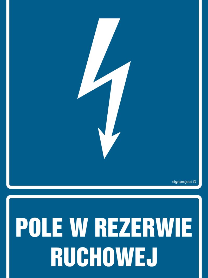 HG044 Pole w rezerwie ruchowej - arkusz 9 naklejek