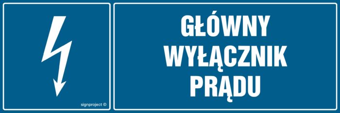 HH014 Główny wyłącznik prądu - arkusz 8 naklejek - arkusz 8 naklejek