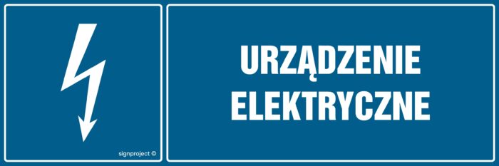 HH016 Urządzenie elektryczne - arkusz 8 naklejek - arkusz 8 naklejek