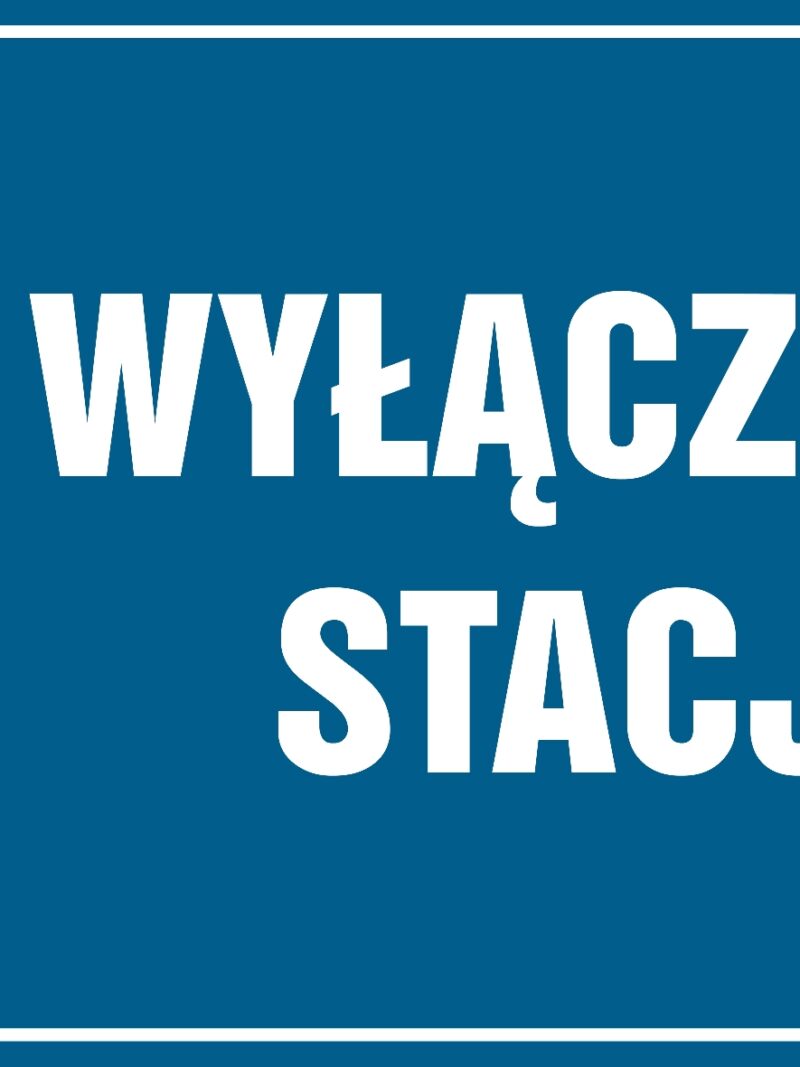 HH020 Wyłącznik prądu stacji paliw - arkusz 8 naklejek - arkusz 8 naklejek