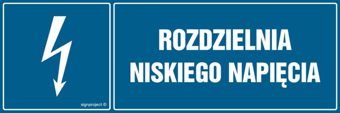 HH033 Rozdzielnia niskiego napięcia - arkusz 8 naklejek - arkusz 8 naklejek