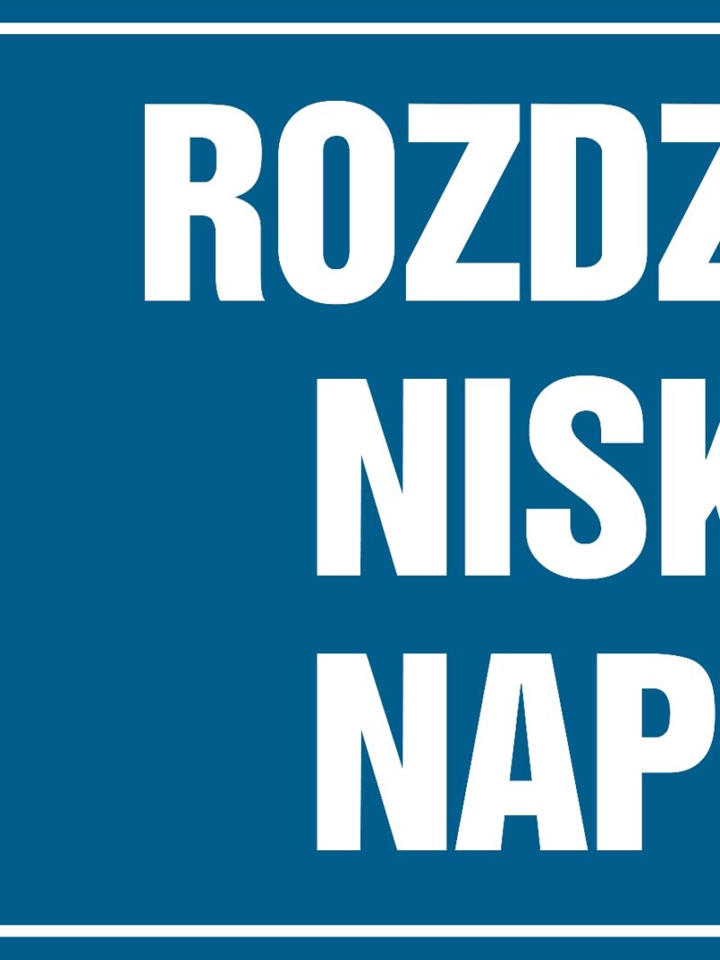 HH042 Rozdzielnia niskiego napięcia - arkusz 8 naklejek - arkusz 8 naklejek