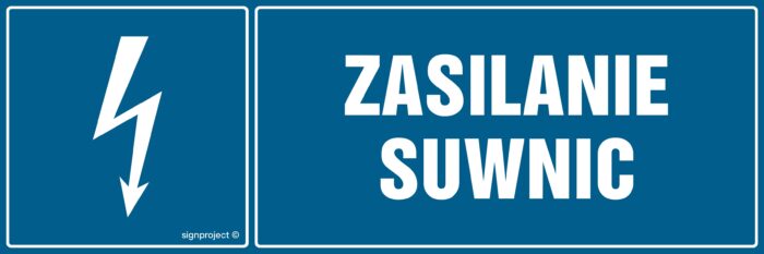 HH045 Zasilanie suwnic - arkusz 8 naklejek - arkusz 8 naklejek