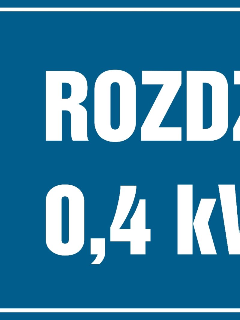 HI007 Rozdzielnia 0.4 kV-0.5 kV - arkusz 8 naklejek - arkusz 8 naklejek