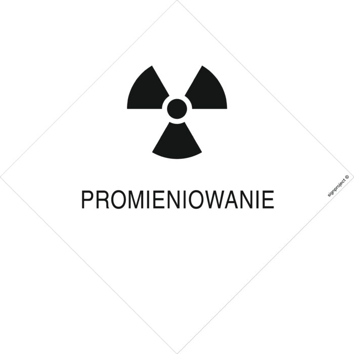 KA006 Znak ostrzegawczy do oznakowania środków transportu