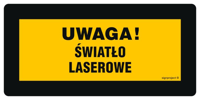 KB003 Uwaga! Otwór wyjściowy lasera