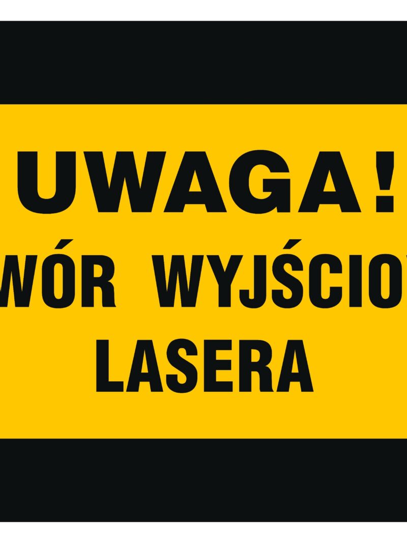 KB004 Uwaga! Promieniowanie laserowe przy otwarciu