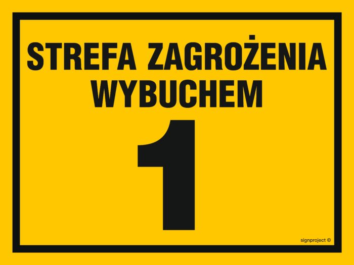 NB021 Strefa zagrożenia wybuchem 1