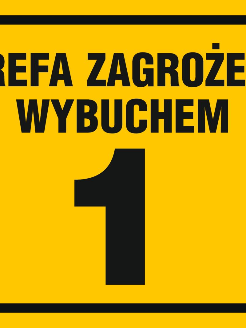 NB021 Strefa zagrożenia wybuchem 1