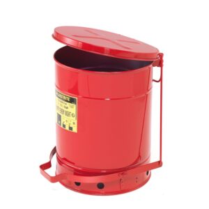 Pojemnik na odpady łatwopalne Justrite 465x595 mm, 79 L
