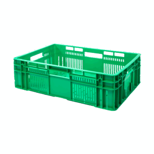 Skrzynka plastikowa g-180 do owoców, warzyw i grzybów 600x400x180 mm
