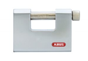 Kłódka stalowa trzpieniowa ABUS (monobloc), 5 kluczy nawiercanych