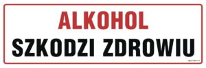 NC043 Alkohol szkodzi zdrowiu