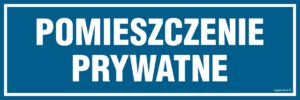 PA064 Pomieszczenie prywatne