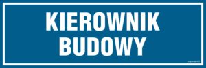 PA103 Kierownik budowy