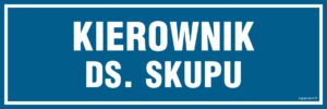 PA105 Kierownik ds. skupu