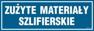 PA220 Zużyte materiały szlifierskie