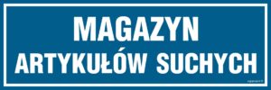 PA338 Magazyn artykułów suchych