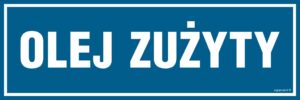 PA390 Olej zużyty