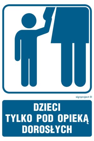 RB016 Dzieci tylko pod opieką dorosłych