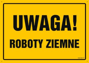 OA008 Uwaga! Roboty ziemne