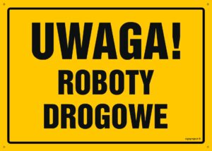 OA064 Uwaga! Roboty drogowe