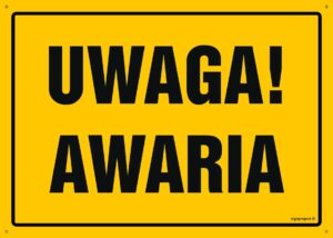 OA086 Uwaga! Awaria