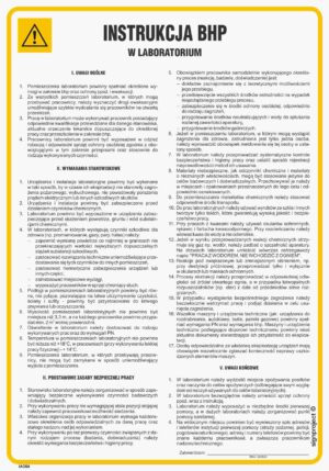 IAD04 Instrukcja ogólna BHP w laboratorium