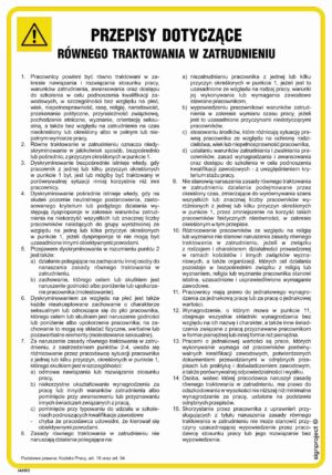 IAH05 Przepisy dotyczące równego traktowania w zatrudnieniu