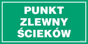 JD023 Punkt zlewny ścieków