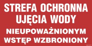 JD033 Strefa ochronna ujęcia wody