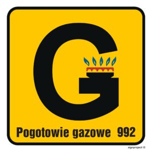 JD060 Pogotowie gazowe