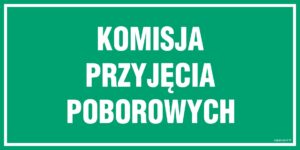 JE010 Komisja pzryjęcia poborowych