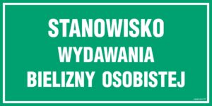JE019 Stanowisko wydawania bielizny osobistej