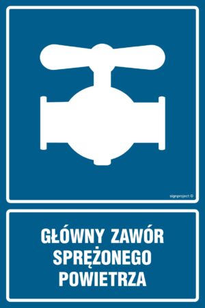 JD040 Główny zawór sprężonego powietrza - arkusz 9 naklejek