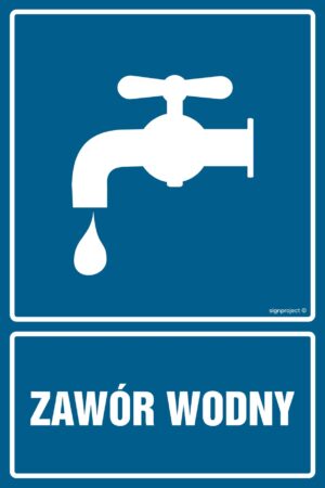 JD058 Zawór wodny - arkusz 9 naklejek