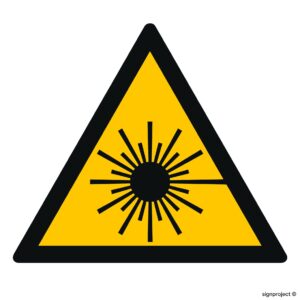 KB001 Uwaga! Promieniowanie laserowe