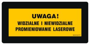 KB012 Uwaga! Urządzenie laserowe klasy 1