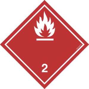 MB015 Materiały ciekłe zapalne - arkusz 48 naklejek