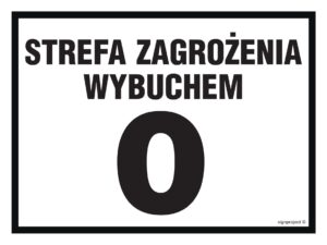 NB022 Strefa zagrożenia wybuchem 0